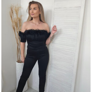 Kombinezon z piórami