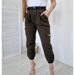 Spodnie bojówki khaki