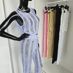 Komplet letni czarny