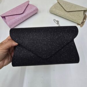 Kopertówka czarna złancuszkiem