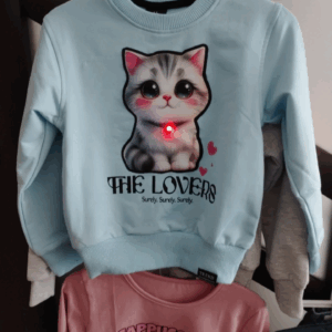 Bluza kotek świecąca