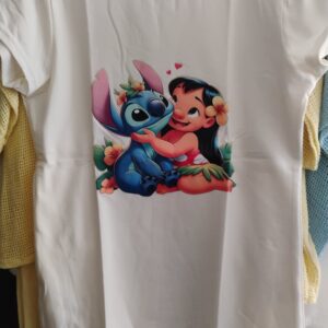 T-shiert Lilo&Stitch biały