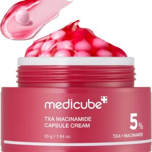 MEDICUBE TXA NIACYNAMIDE CAPSULE CREAM KREM NA DZIEŃ I NOC