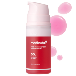 Medicube PDRN Pink Collagen Bubble Serum – rozświetlające i ujędrniające serum