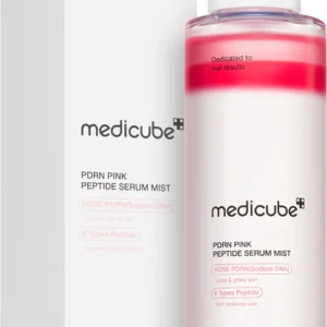 Medicube PDRN Pink glutathione serum mist mgieła rozświetlająca przeciwstarzeniowa do twarzy