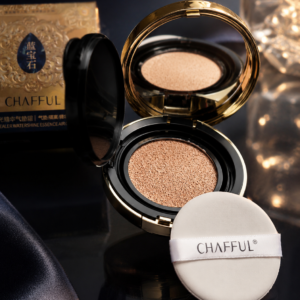 Podkład Cushion CHAFFUL 4w1 Glow Nawilżający Kryjący Długotrwały BB Cream