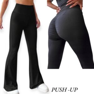 Legginsy DZWONY spodnie PUSH UP rozmiar L/XL
