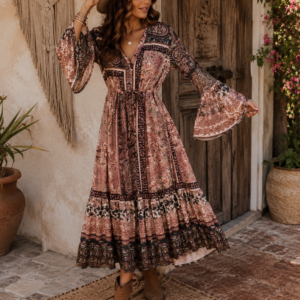 Sukienka boho włoska